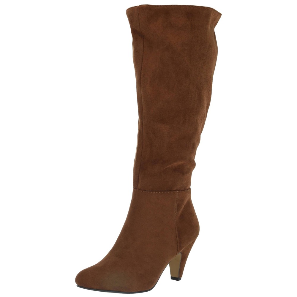 Women's Corinne Plus Tall Boots by Bella Vita Cognac Size 6.5WW NWT